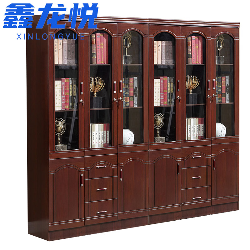 鑫龙悦文件橱六门六抽台高清大图