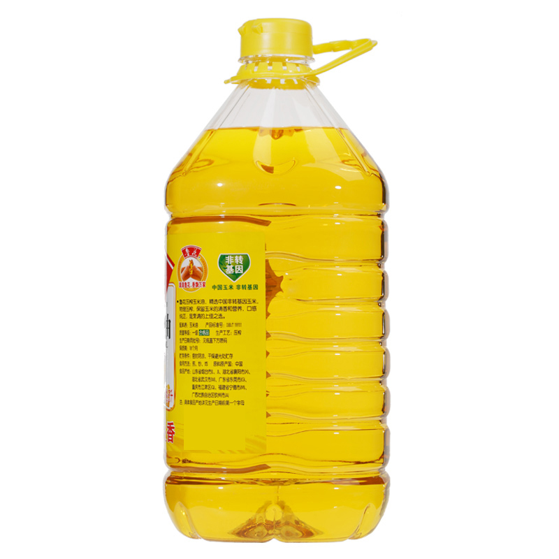 鲁花压榨玉米油5L 非转基因 食用油 粮油 家用炒菜烹饪植物油高清大图