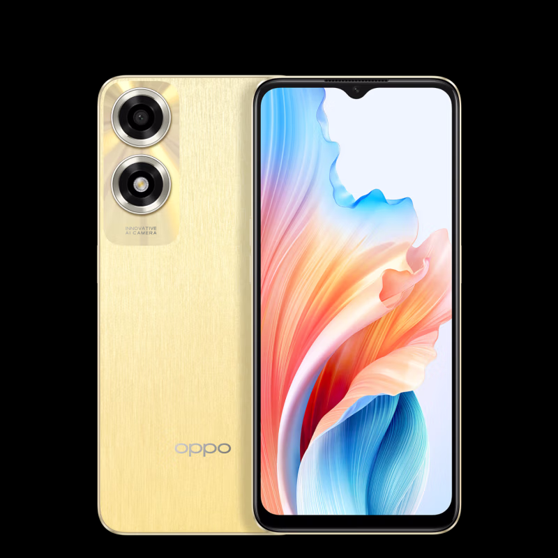 [原封]OPPO A2x 星夜黑 8GB+256GB 天玑6050 5G芯 1300万像素 90Hz 智能手机