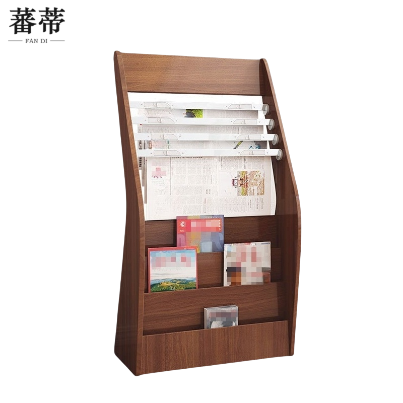 蕃蒂报刊架三层个高清大图