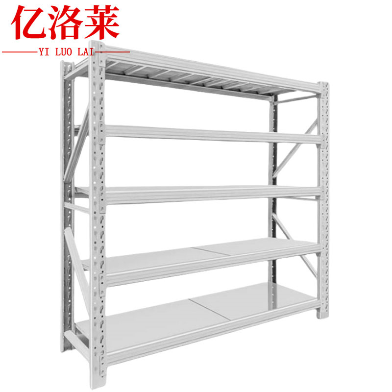 亿洛莱 重型仓储货架材料架 2000*400*2000mm五层(500kg) 组