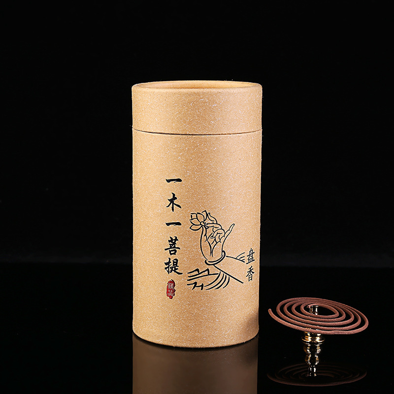 谋福 120 单盘檀香盘香料 卫生间厕所除香(随机一种香+冰裂香炉+防火棉)高清大图