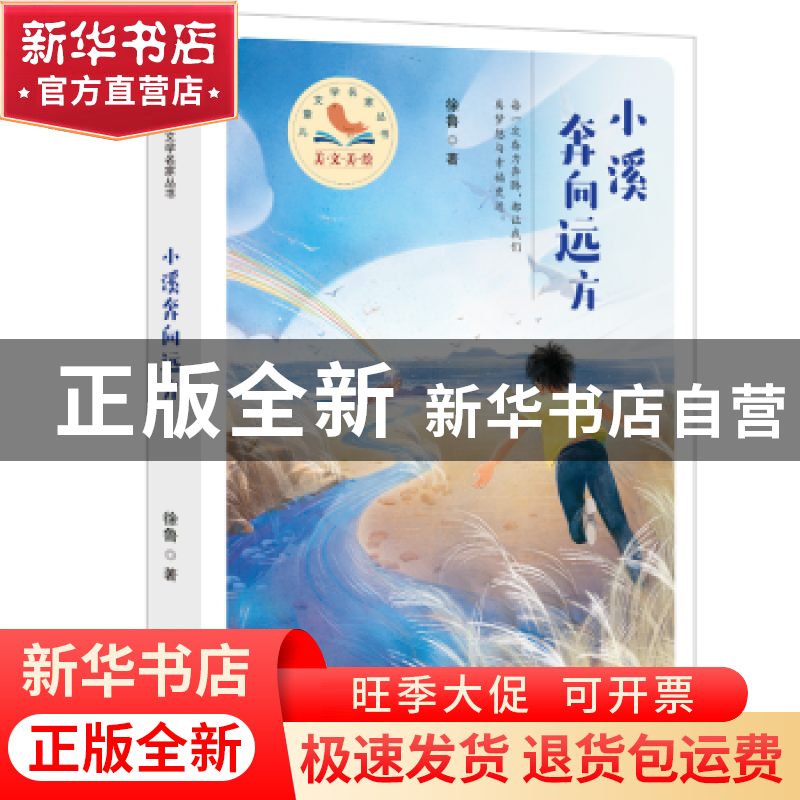 正版 小溪奔向远方 徐鲁 百花文艺出版社 9787530682913 书籍高清大图