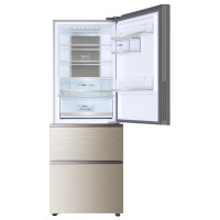 海尔(Haier)BCD-325WDGB 325升 三门冰箱 变频 风冷无霜 干湿分储 多门电冰箱 家用 超导料理盘