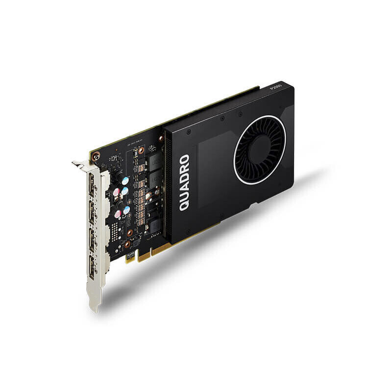 丽台(LEADTEK) NVIDIA P2000 5GB专业图形显卡平面工业设计3D建模渲染视频剪辑后期做图绘图显卡 原厂盒装高清大图