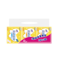 555/三五卫生巾超薄棉质日用10片2包+夜用10片1包