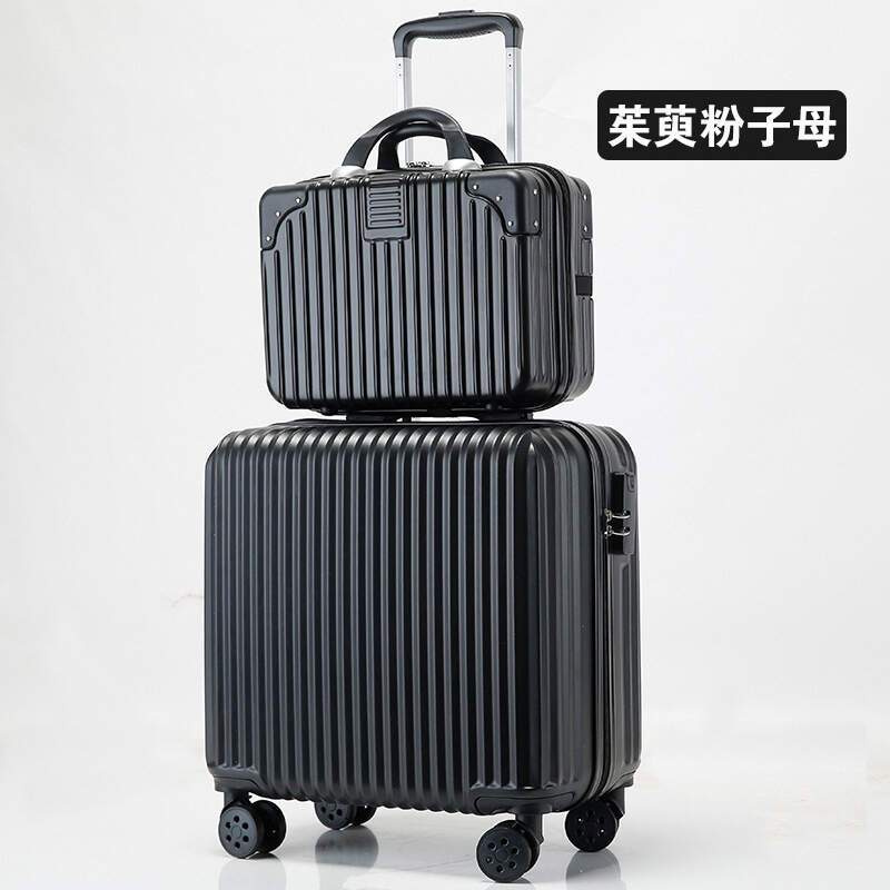 18寸行李箱女小号迷你登机密码箱旅行箱包儿童拉杆箱皮箱logo
