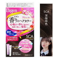 美源(MEIYUAN)花果香染发膏 5CA深咖啡色(日本进口染发剂 健康遮盖白发染发霜 男女兼用)