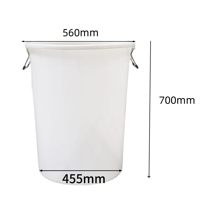 珂攸洋塑料水桶白色无盖个高清大图