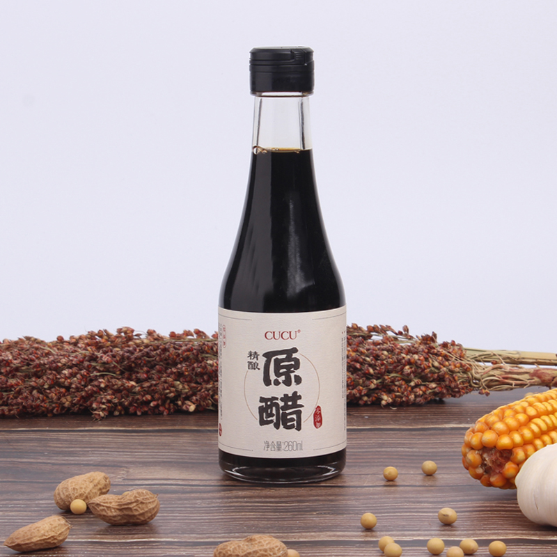 CUCU 醋 精酿原醋6° 260ml*2 山西 纯粮精酿 老陈醋高清大图