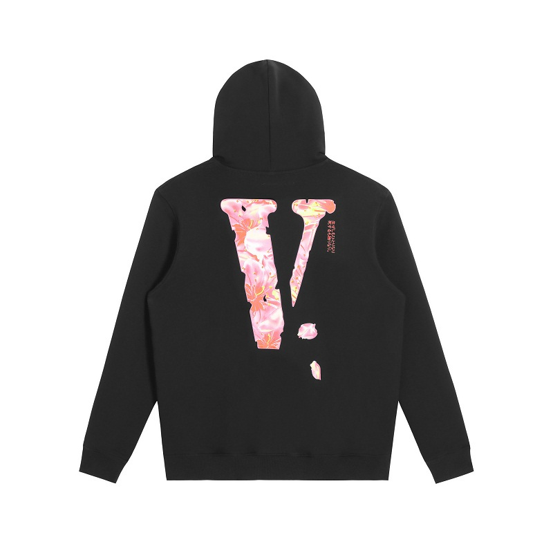 vlone情侣款连帽卫衣新款宽松纯棉大vins潮牌