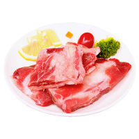 伊赛(yisai)骨钙牛肉块*1袋装 300g 原切谷饲牛肉 生鲜炖汤牛骨