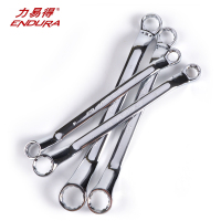 力易得(ENDURA)10件套全抛光双梅扳手 双头梅花扳手组套 E1547 1套
