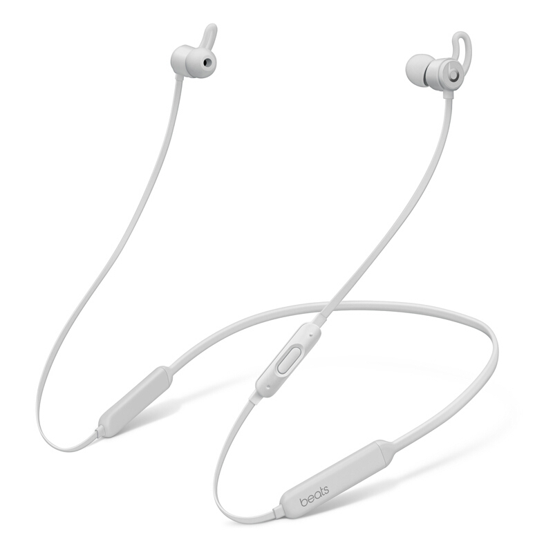 Beats X 蓝牙无线 跑步线控时尚入耳式耳机 带麦可通话 哑光银色