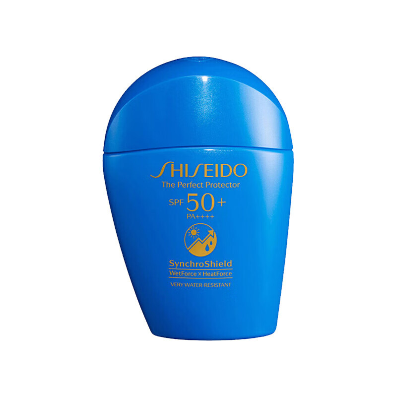 资生堂(SHISEIDO) 新艳阳夏臻效水动力防晒乳 50ml 蓝胖子