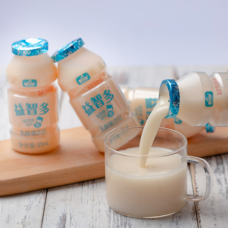 皇氏乳业益智多乳酸菌饮品95ml*20瓶整箱儿童益生菌原味饮料