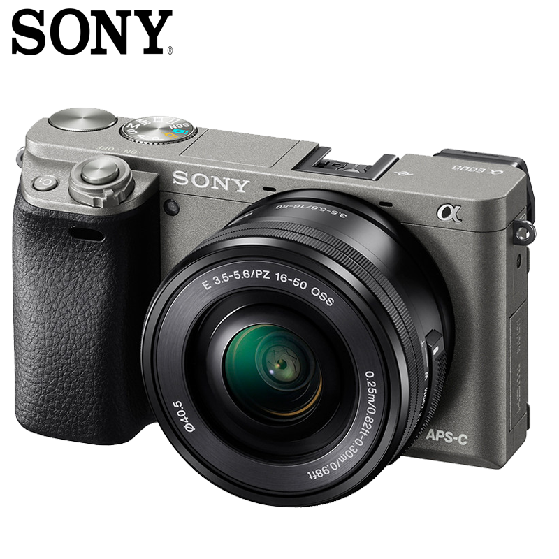 索尼(SONY) ILCE-6000L/a6000L 微单套机 (16-50mm) 灰 4D对焦 数码微单相机