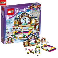 LEGO乐高 Friends好朋友系列 滑雪度假村溜冰场41322 6-12岁 塑料玩具 200块以上