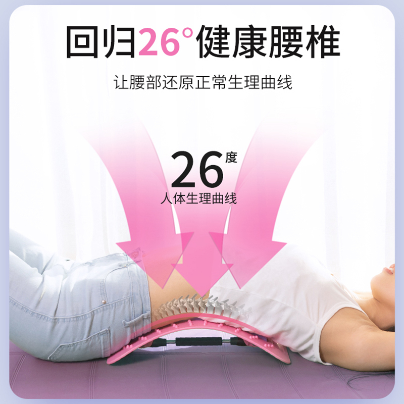 富林(FOLEE) 腰椎舒缓按摩器 YZT-003 腰部固定器 腰椎间盘突出腰肌劳损腰托治疗器保暖腰围子腰部自发热男女
