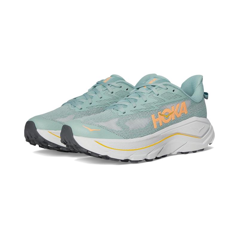 Hoka One One女士板鞋休闲百搭舒适轻便透气软底 Jade/Cosmic_Grey 39