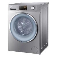 Haier/海尔滚筒洗衣机 7公斤 直驱变频超薄机身水晶系列 一级节能 全自动家用 纤薄下排水