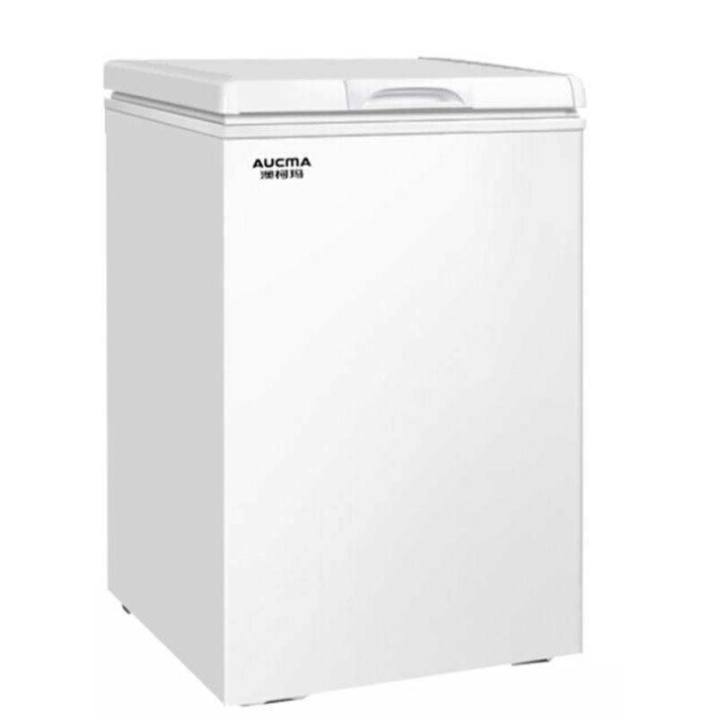 澳柯玛(aucma)冷柜145升家用商用冷柜冷藏冷冻转换冰柜节能顶开冷柜