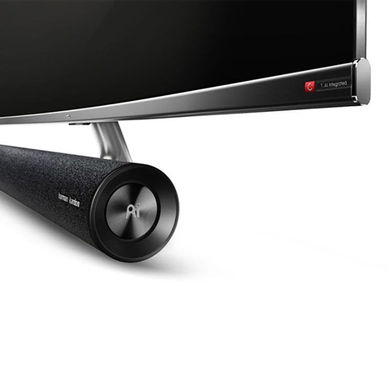 TCL 官方旗舰 55C7 (55英寸)吋 4K超高清全面屏哈曼卡顿 智能语音网络液晶曲屏电视机图片