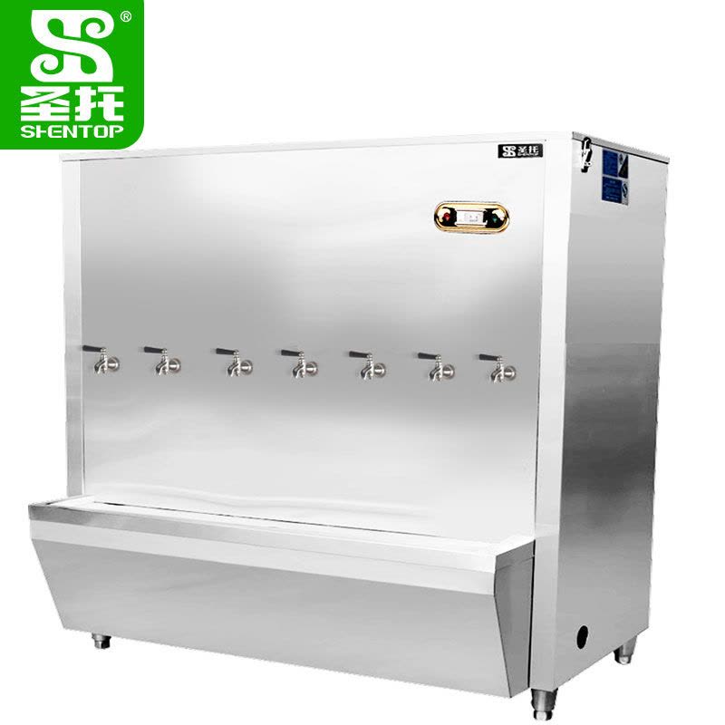 圣托(Shentop)DBA12七出水大容量开水器 全自动开水机 大型电热开水器 商用开水炉 学校工厂热水机图片