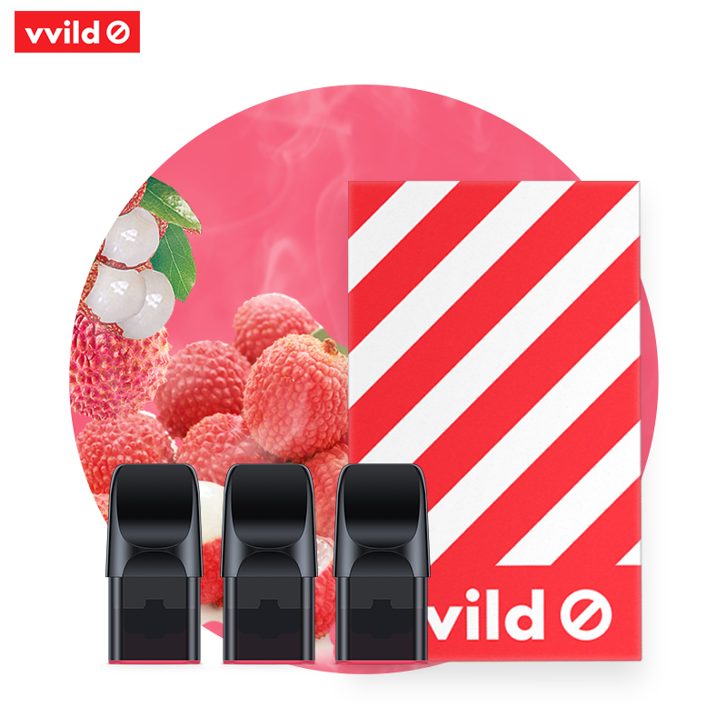vvild小野v0电子烟烟弹烟油换弹雾化弹雾化器每盒包含3颗清甜荔枝