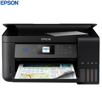 爱普生(EPSON)L4168 墨仓式彩色喷墨打印机 作业打印机 多功能一体机A4自动双面办公家用打印彩色喷墨 连供 照片打印 手机微信打印 无线打印机复印扫描 一体机官方标配