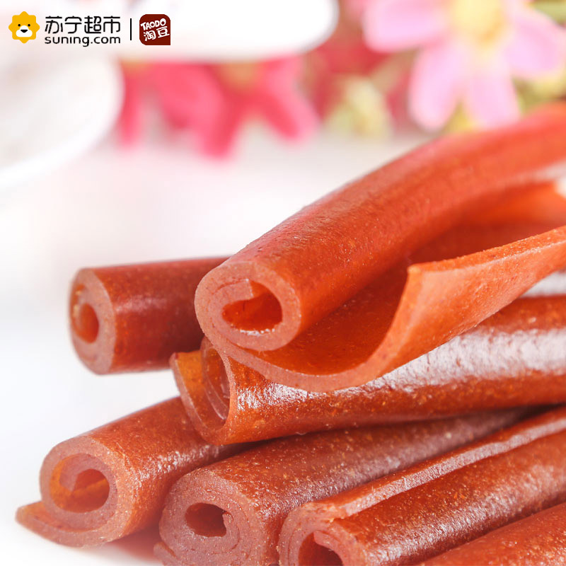 淘豆_果丹皮208g 休闲怀旧零食 特产小吃 山楂果干