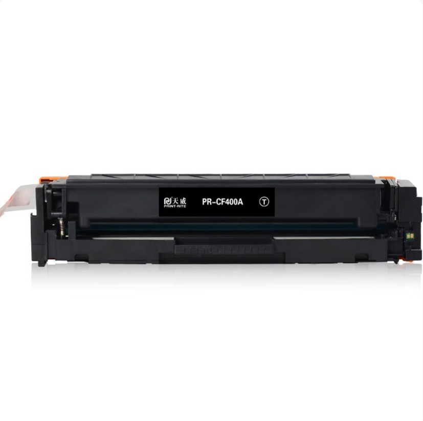 天威CF400A硒鼓 黑色单支装 (适用惠普HP M252n M252dw ) 打印页数:1500页高清大图