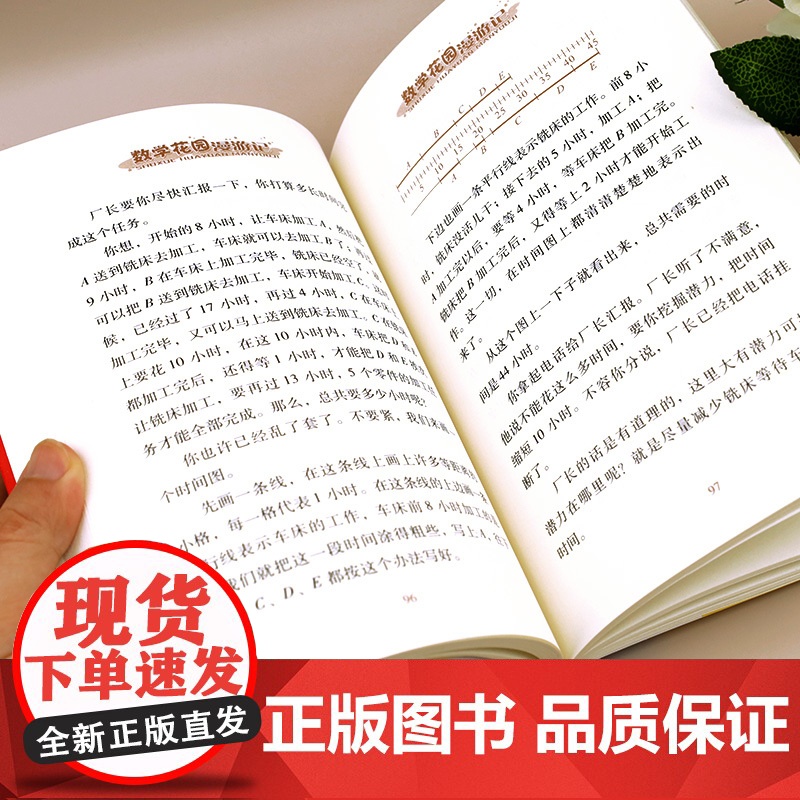 数学花园漫游记马希文趣味数学专辑 中国少年儿童出版社 正版典藏版经典阅读书籍 小学生三四五六年级阅读课外书必读6-12-高清大图