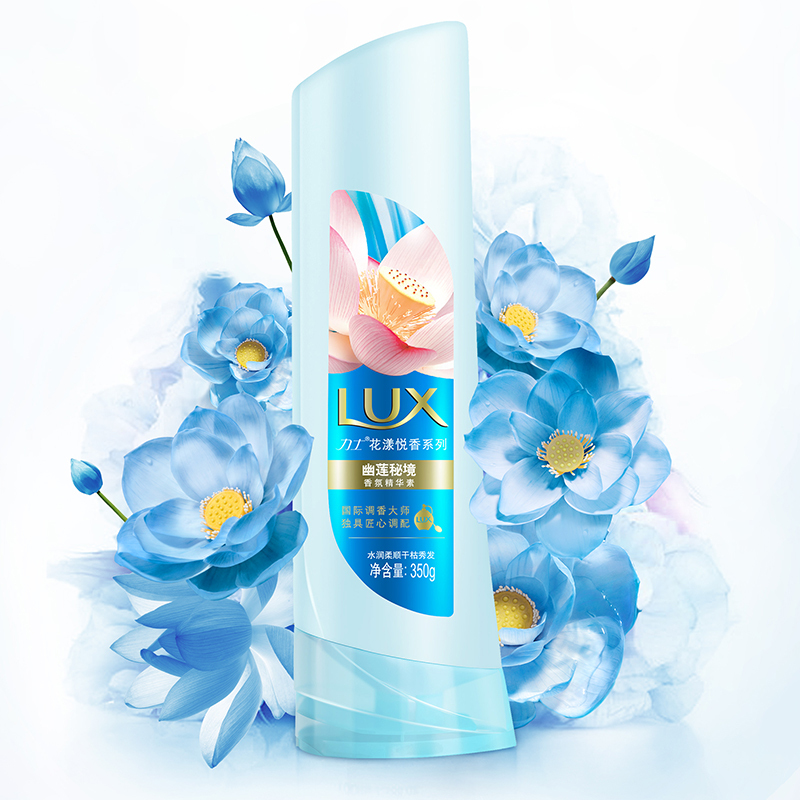 力士 (LUX) 花漾悦香系列香氛护发素/乳350g 幽莲秘境 深层滋养[联合利华]