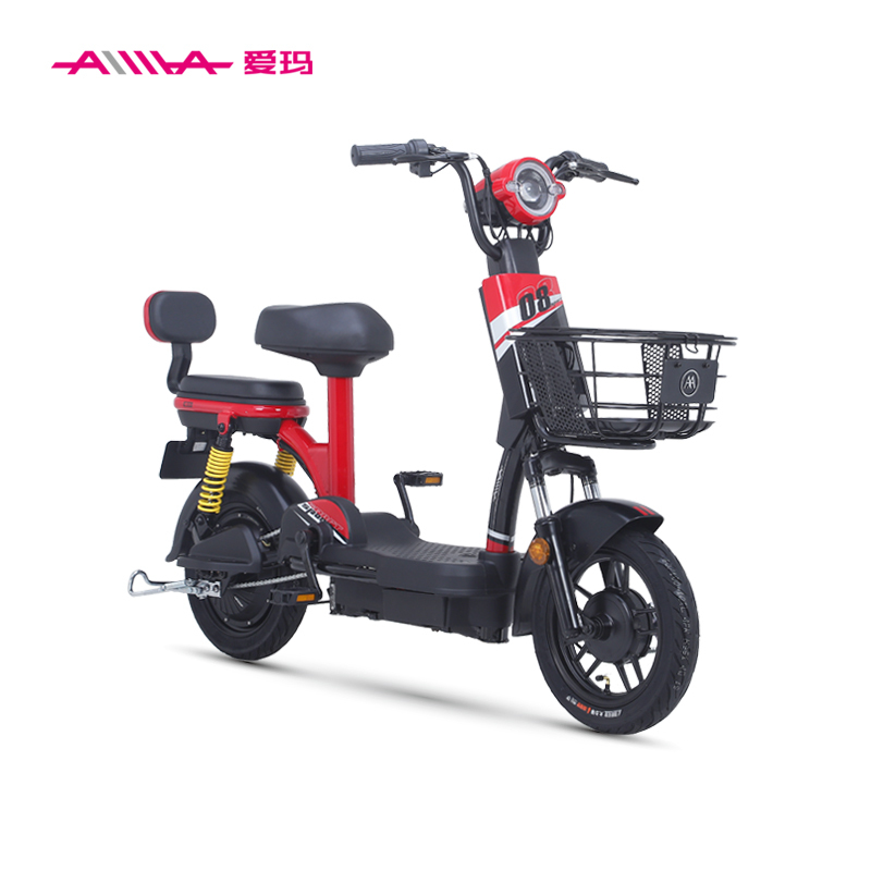 爱玛(AIMA)皮卡丘2.0 电动自行车 48V12AH 铅酸电池 时尚休闲电动自行车