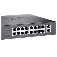 TP-LINK TL-SG1218P 16口千兆POE网络交换机网线供电48V无线AP监控摄像电脑办公tplink