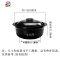 砂锅炖锅明火可高温陶瓷特大号煲汤炖肉锅干烧不裂10升大容量商用 FENGHOU 10升外口径36.5高17厘米炖鹅一只