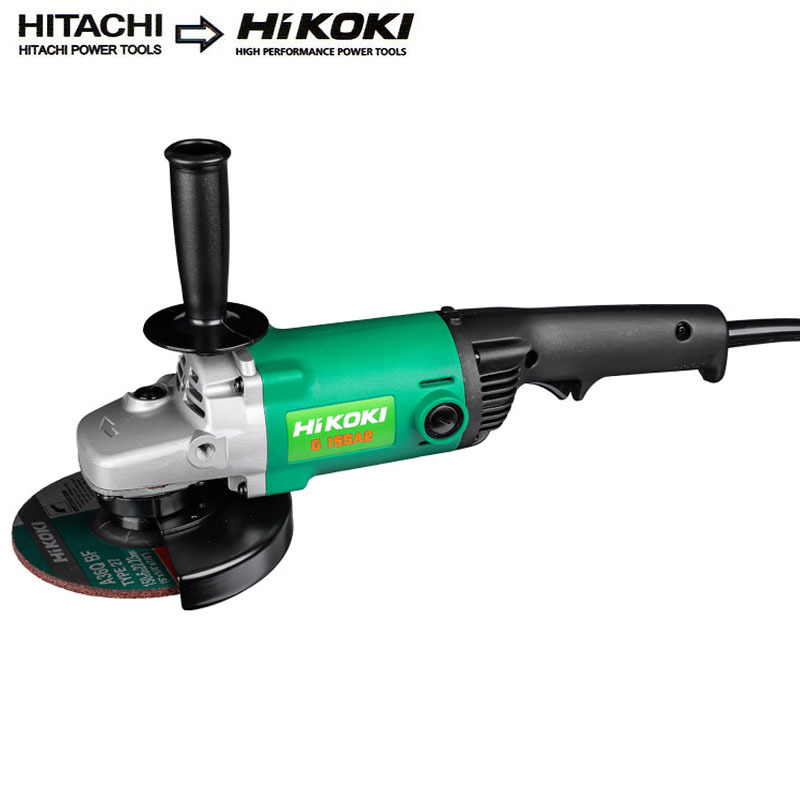 高壹工机 日立 150mm大功率角向磨光机 1200w砂轮打磨机金属切割机抛光机手磨机 G15SA2 1台