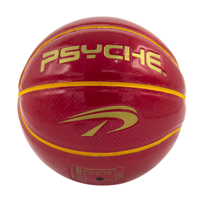 普赛克psyche正品耐用防水防潮1号镜面pu休闲娱乐定制纪念篮球