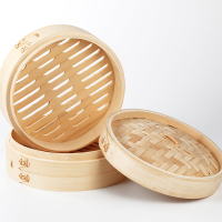 唐宗筷 竹蒸笼 家用小笼包蒸笼 点心蒸笼A690（Φ20cm*14cm)