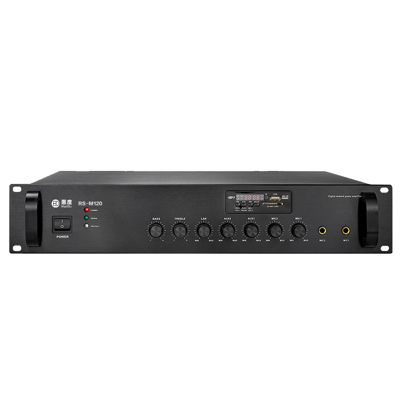 惠度(HuiDu)合并式MP3蓝牙收音广播功率放大器 RS-M120(销售单位:台)