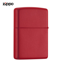 zippo芝宝打火机正版可爱猫哑漆系列个性zippo打火机233红哑漆