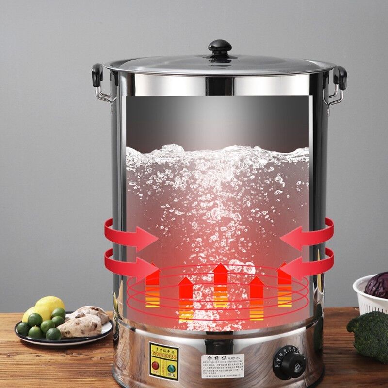 开水桶电热烧水桶不锈钢烧水壶保温桶商用烧水器大容量家用