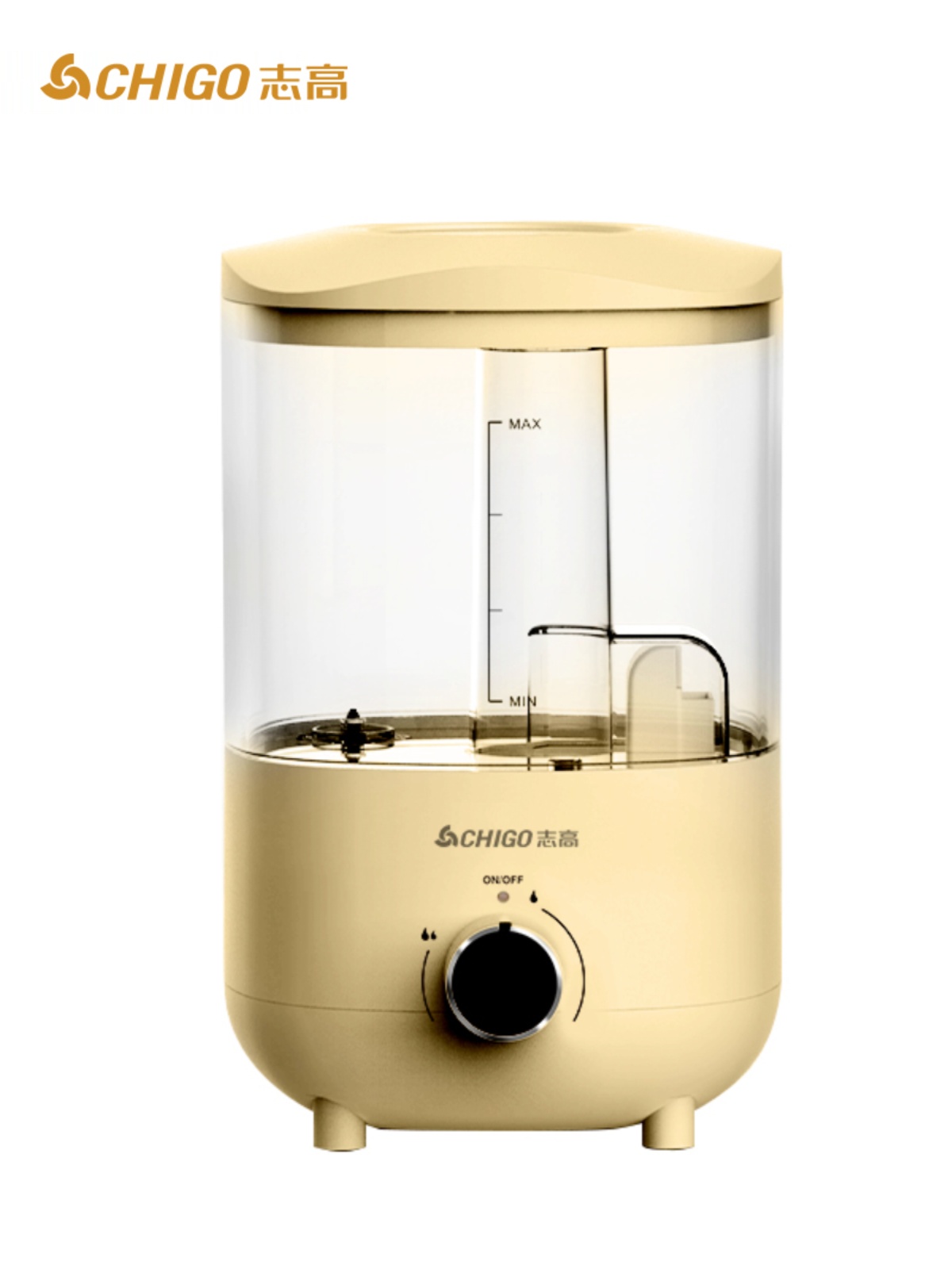 志高静音家用便携大容量水箱超声波加湿器(机械款)LP-2111A高清大图