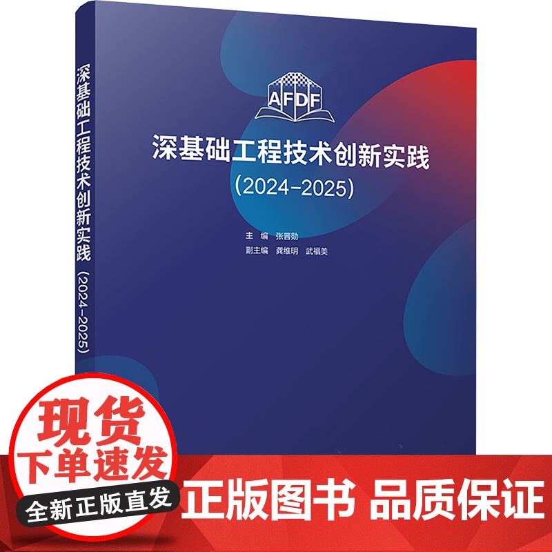 【新华】深基础工程技术创新实践(2024-2025) 正版书籍 店 中国建筑工业出版社