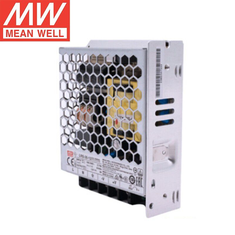明纬(MW) LRS-100-24 220V转24V 开关电源 个 直流稳压电源高清大图