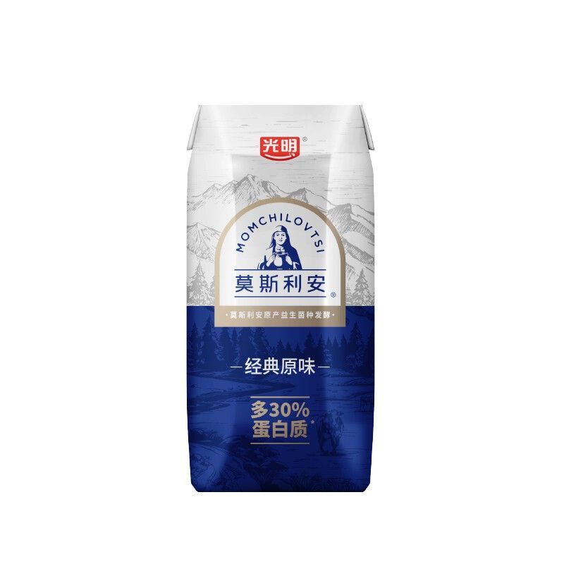 光明 莫斯利安常温奶原味-金装版 200g*12盒/提