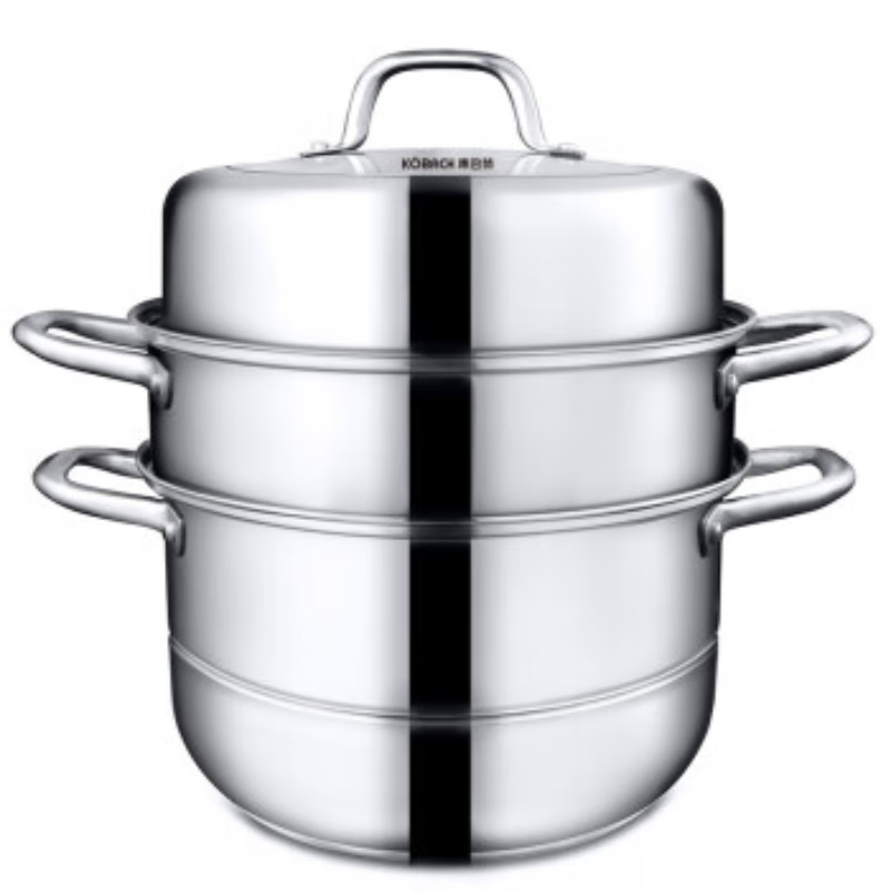 康巴赫蒸味鲜系列不锈钢蒸锅28cm KZS -28B31