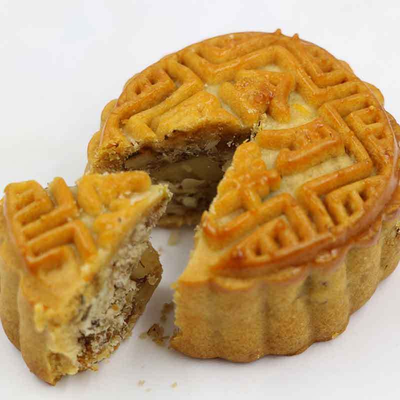 枣粮先生大月饼礼盒700g团购中秋送礼五仁红枣核桃月饼