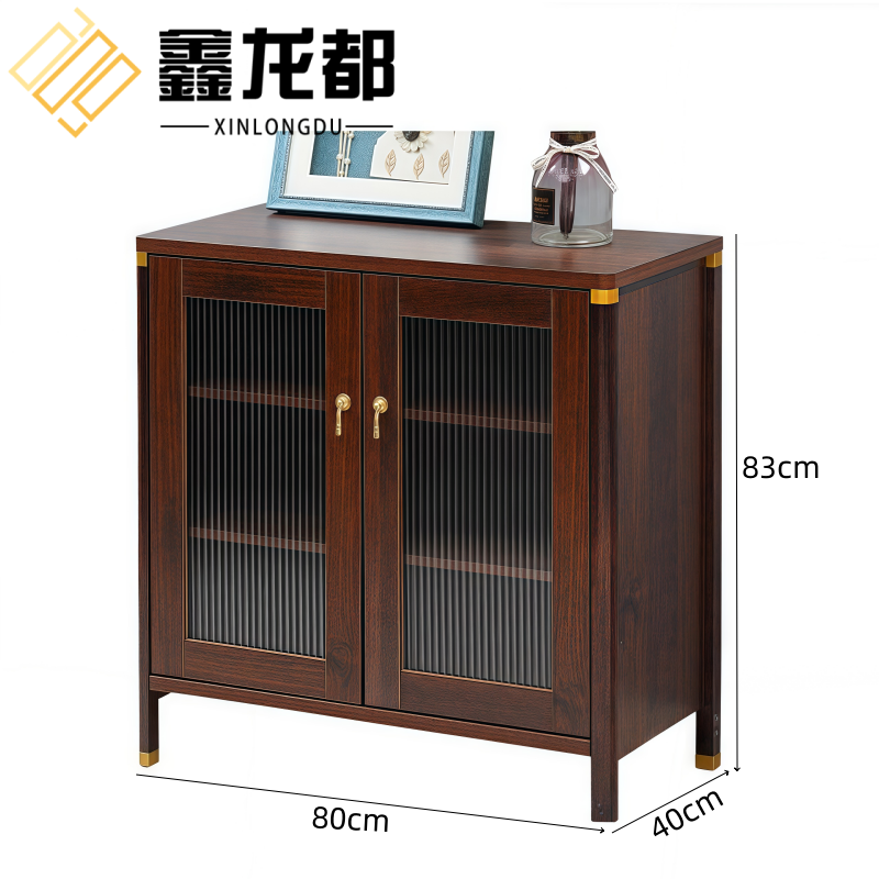 鑫龙都餐边柜茶水柜高清大图